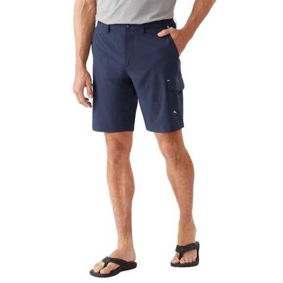 Tommy Bahama Cayman Isles IslandZone Cargo Shorts Mens 32 Ocean Deep 10” - Picture 2 of 10